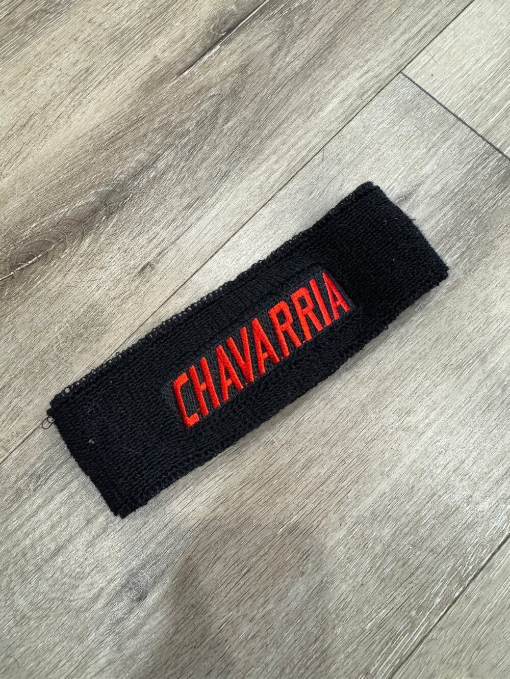 Adidas Originals x Willy Chavarria Embroidered Knit Headband - Black / Red